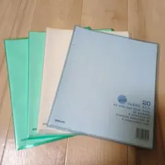 クリアファイル4冊セット