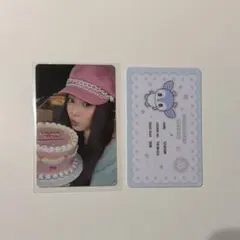 TWICE ツウィ THE THRILL ポップアップ トレカ