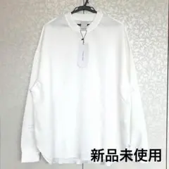 [新品未使用]Casper John メンズ 長袖白T トップス オーバーサイズのサムネイル