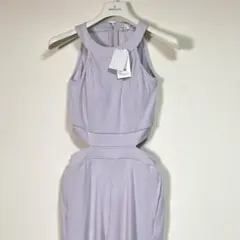 新品タグ付【GYDA】 24SS バックジップ テレコ ロンパース ラベンダーのサムネイル