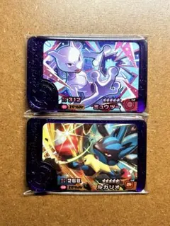 ポケモンフレンダBT1弾　ミュウツー　メガルカリオ　スーパートレジャー　ST