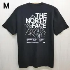 ザ ノースフェイス ノベルティ グラフィック 半袖Tシャツ M 黒 ブラック