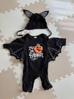 【みさ0124様専用】ハロウィン コスチューム 90cm コウモリ　赤ちゃん