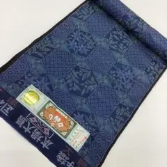 【反物まとめ売り】 11本 反物 着物生地 リメイク向き 総絞り 羽尺など ② 反物まとめ売り】 11本 反物 着物生地 リメイク向き 綸子 藍染