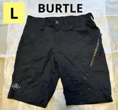【L】バートルBURTLE ブラックショートパンツ黒色ナイロン素材4100
