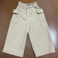 コムサイズム　ワイドパンツ　100cmのサムネイル