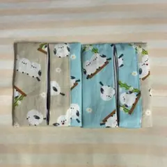 ポケットティッシュケース　普通サイズ　i86 シマエナガ