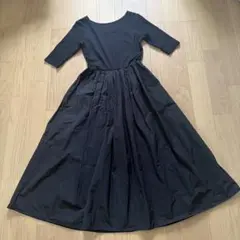 【極美品】ノーリーズ 2wayタフタワンピース ブラック サイズ1のサムネイル