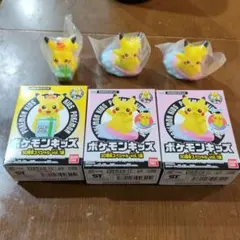 ポケモンキッズ 30周年スペシャル なみのりピカチュウ、30周年お祝いピカチュウ