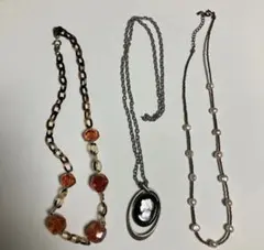 ヴィンテージ ネックレス アクセサリー アンティーク　まとめ売り