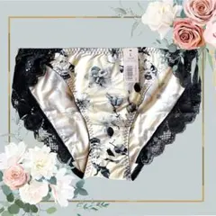 aimerfeel❤️ショーツ 花柄 総柄 パンティ 廃盤品 ホワイト L