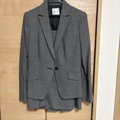 INDIVI グレー スカートスーツ 38