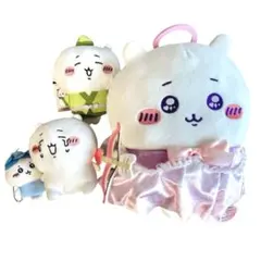 ちいかわ　ぬいぐるみ　4体セット　美品　ハチワレ　おまけつき！