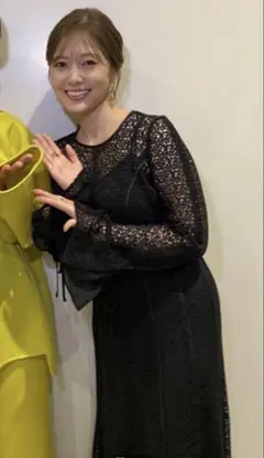 キャミワンピース赤