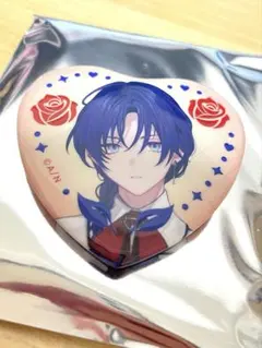 にじさんじ Rose Valentine 缶バッジ　花籠つばさ