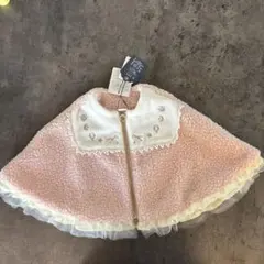 Birthday ピンク フリース アウター 70-80cm