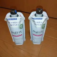 花王 メリット リンスのいらないシャンプー つめかえ用 320ml 2個セットのサムネイル