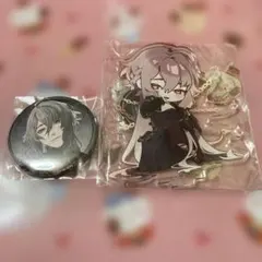 カラマリ 舞台 缶バッジ AGF2017 マスコット 笹塚尊 3点セット カラマリ AGF2017 黒ネコマスコット＆缶バッジセット 舞台 笹塚尊 3点