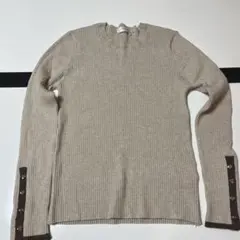 しまむら　tal by yumi バイカラー ニット Lサイズ