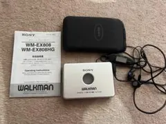 【動作品】 SONY WM-EX808HG ウォークマン　鏡面仕上げ　再生OK 動作品】 SONY WM-EX808HG ウォークマン 鏡面仕上げ 再生OK - メルカリ