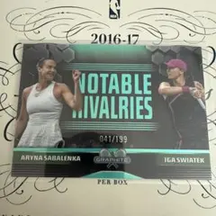 サバレンカ / シフィオンテク Topps Graphite 199枚限定