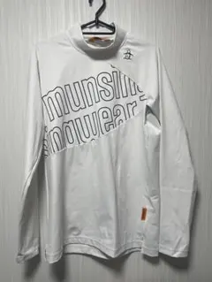 munsingwear ホワイト長袖シャツ