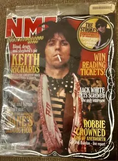 超貴重品　NME 2003年8/9 -KEITH RICHARDS COVER