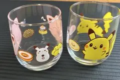 ミスタードーナッツポケモンコラボグラス2つ