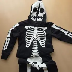 スケルトン パーカー パンツ セットアップ