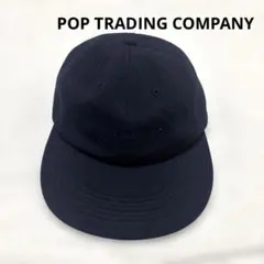 【美品】POP TRADING COMPANY CAP NAVY USAのサムネイル