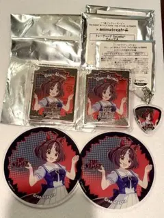 韓国限定　ウマ娘　コラボカフェ　グランアレグリアセット　アクスタ　アクキー　SD グランアレグリア 韓国限定 ウマ娘 アクリルスタンド - メルカリ