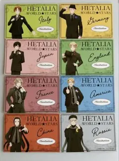 ヘタリア　ブラックフォーマル　特典ポストカード