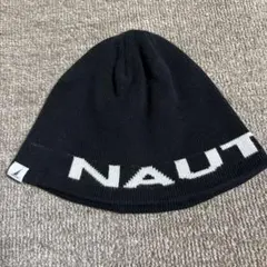 NAUTICA ブラック ニットビーニーのサムネイル