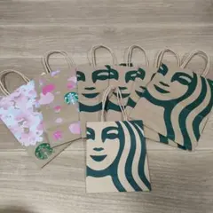 スターバックス紙袋 7枚