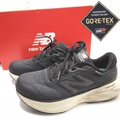 ニューバランス 23.5cm ゴアテックス 防水 スニーカー NB 黒 ブラック