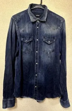 【美品】XL DIESEL ディーゼル デニムシャツ