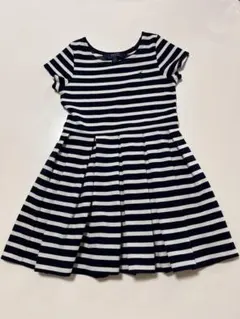 Polo Ralph Lauren 半袖ストライプワンピース 5歳用