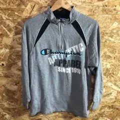 【 2527番】champion ロンT ハーフジッパー　160cm