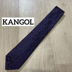KANGOL EXTRA COMFORT パープル　ネクタイ