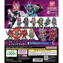レジェンドライダー カプセルラバーマスコット6 仮面ライダーW CJX