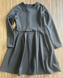 devirock ブラック 長袖ワンピース 140