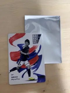 サッカー 日本代表 カードコレクション 瀬古歩夢 選手