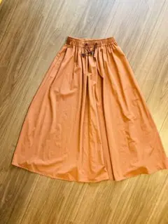 abahouse mavie テラコッタ色　フレアスカートのサムネイル