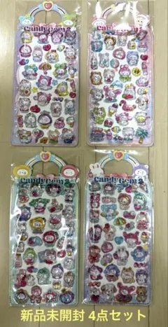 Candy Gem2 キャンディジェムシールセット2の新品未開封4セット