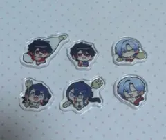 にじさんじ with cake アクリルパーツ 夢追翔 ミラン 長尾景