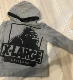 XLARGE KIDS パーカー グレー 110のサムネイル