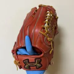 ★ふくランドさん専用★【新品未使用】UNDER ARMOUR軟式野球用グラブ赤 UNDER ARMOUR 型付け加工済み 身長130〜150cm(2〜5年生向け