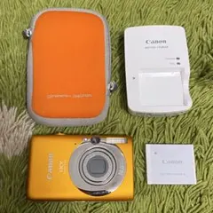 デジカメ　Canon IXY DIGITAL 110 IS オレンジのサムネイル