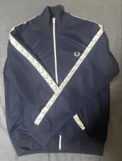 FRED PERRY ネイビー ジップアップジャケット M