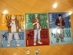 SAKAMOTO DAYS くら寿司コラボグッズ　クリアファイル他